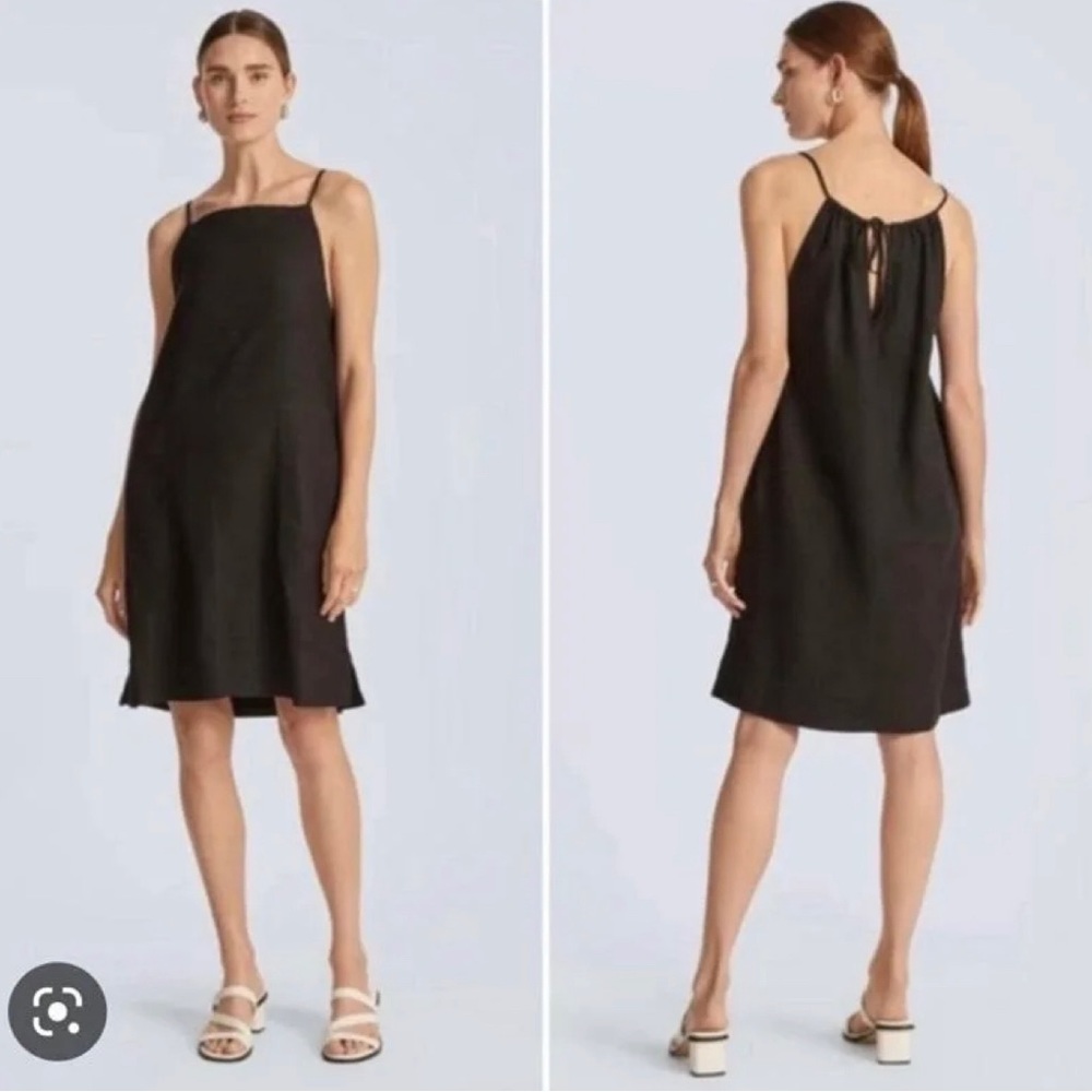 Everlane 100% Linen Dress - Black